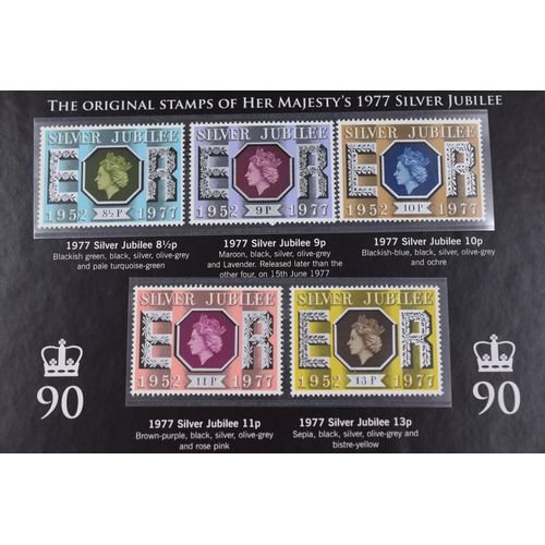 161 - Jubilee Mint Limited Edition (393 of 499) Her majesty's 90 Glorious Years Coin and Stamp Set with Ca... 