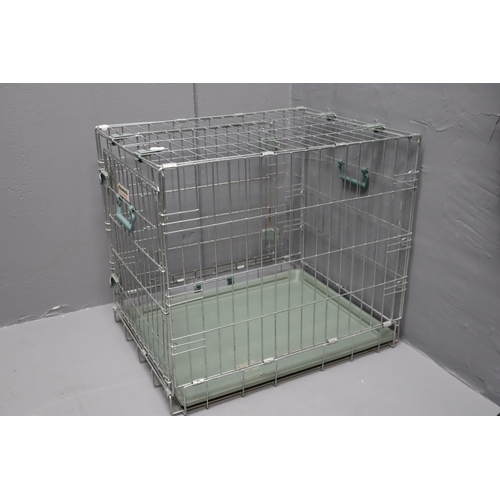 664 - Rosewood Small Folding Animal Cage Approx 22