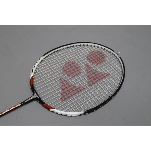 666 - Mixed Lot of Squash Rackets and a Shuttle Cock Game Set to include Slazenger, Prince, and Yonex