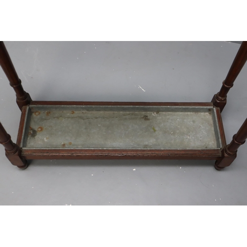 615 - Hallway Umbrella Stand with Galvanised Drip Tray 28