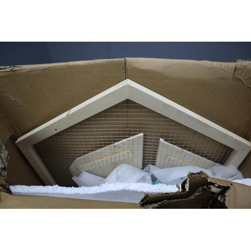 669 - Brand New Boxed Unassembled Animal Enclosure by Paw Hut complete with Feeding Bottles seems to be co... 