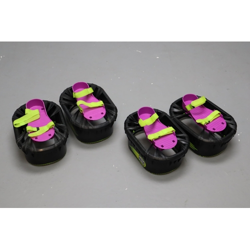 816 - Two Pairs of Children's Moon Shoes