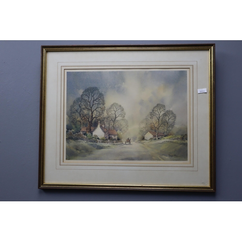 825 - Two Framed and Glazed Original Watercolours By Local Artists (Kenneth Bailey, and S Chapman), With F... 