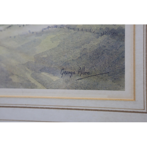 825 - Two Framed and Glazed Original Watercolours By Local Artists (Kenneth Bailey, and S Chapman), With F... 