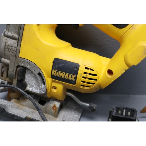 805 - Dewalt DC390 CIRCULAR SAW & DeWALT DC385 RECIPROCATING SAW & Dewalt DC330 Cordless Jigsaw wi... 