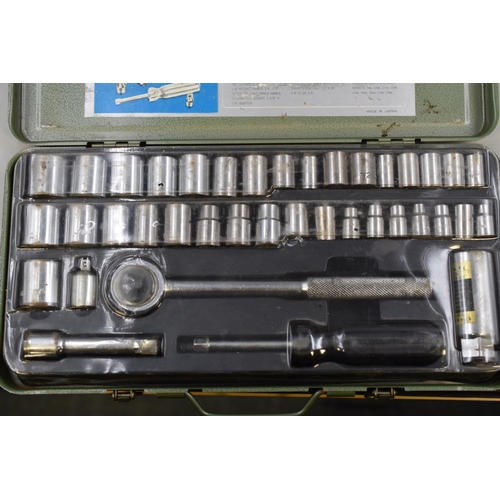 643 - Anji drive (metric & inch) 40 complete socket wrench set