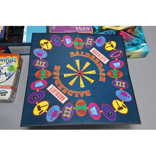 797 - Mixed Selection of Board Games Including Snakes and Ladders, Absolute Balderdash, Ker-Plunk and More... 