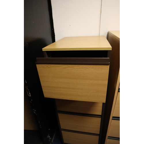 583 - Good Solid Four Drawer Filing Cabinet (no key present) approx 51