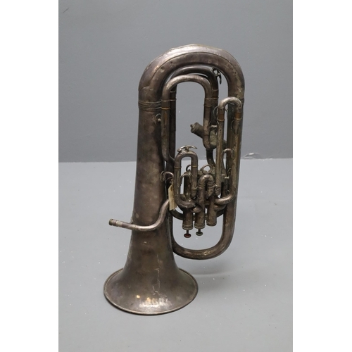 499 - Antique Boosey and Hawkes Tuba Imperial Model in need of attention