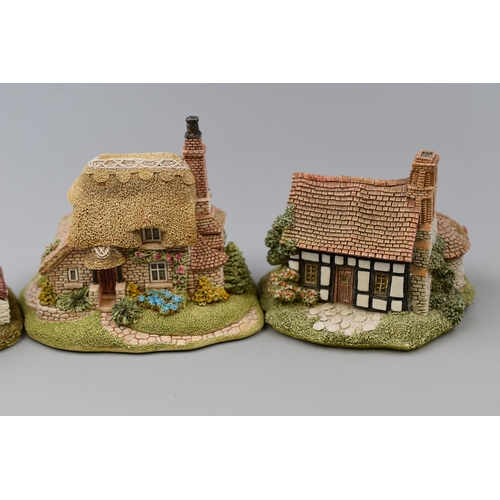 241 - Selection of five Lilliput lane cottages to include Five ways cottege, Bird lip bottom, Acorn cottag... 
