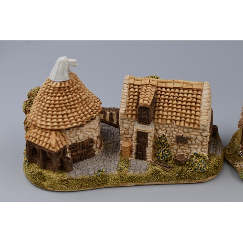 244 - Six Lilliput lane cottages to include Preston Mill, Mir Haven, Old School house, Ash Nook, Thimble c... 