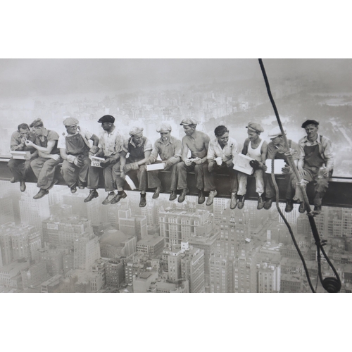 365 - Two Framed and Glazed Black and White Prints Depicting the Famous 