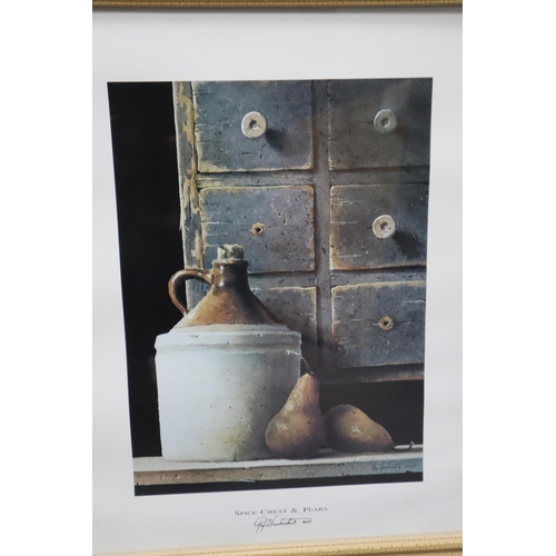 410 - Four Good Quality Framed and Glazed Prints all with Hanging Wires (Largest 29