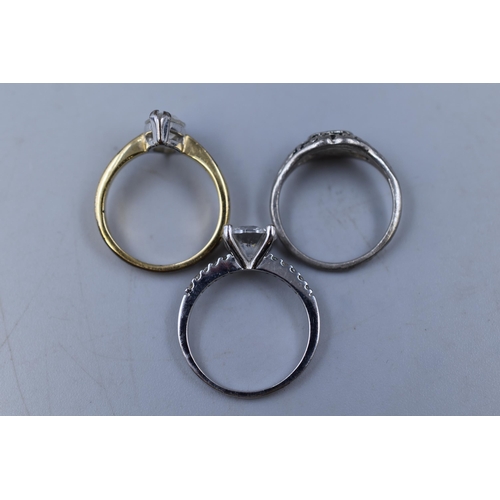 66 - Three Rings, Mixed Sizes