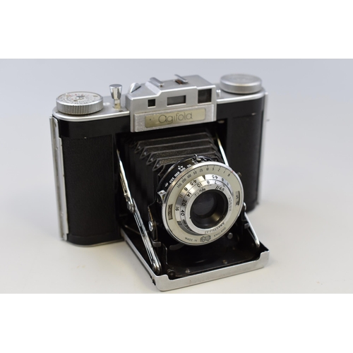 268 - Agifold Agilux Folding Camera Complete withn Case