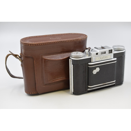 268 - Agifold Agilux Folding Camera Complete withn Case