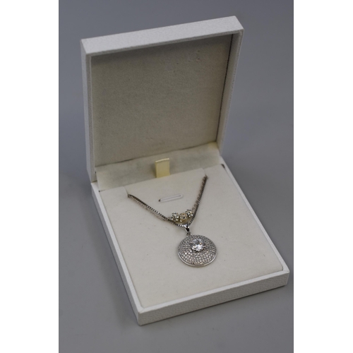 89 - Two Silver 925 Pendant Necklaces Complete with Presentation Boxes