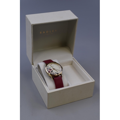 138 - Radley of London Quartz Watch complete with Leather Strap and Case