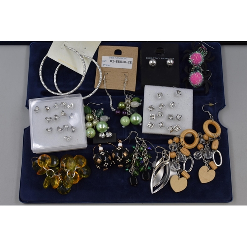 152 - A Selection Of Various Earrings Including Some Silver