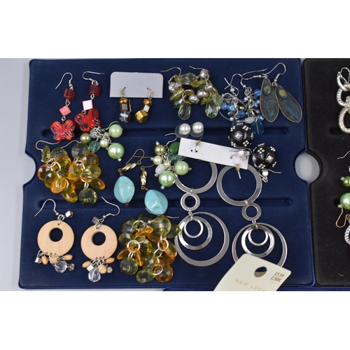 152 - A Selection Of Various Earrings Including Some Silver