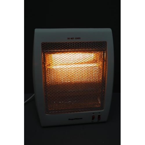 625 - SupaWarm 800w halogen heater (working when tested)