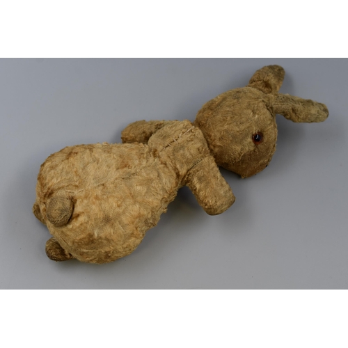 392 - Antique stuffed rabbit (year unknown)