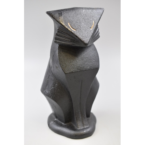 396 - A Cast Iron 'Hubley' Cat, Approx 10