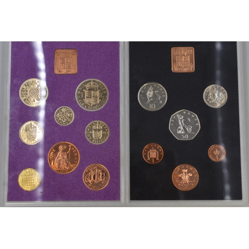 184 - Two Proof Coin Sets in Presentation Packs, 1970 and 1971