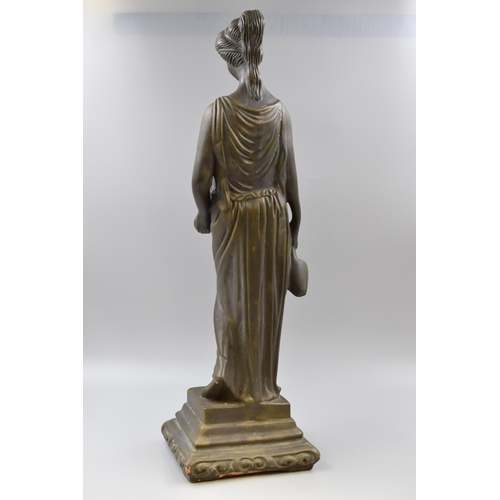 402 - Large Greek terracotta woman (26