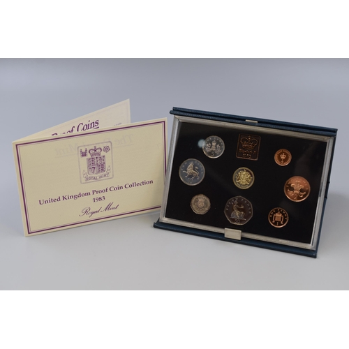 195 - A 1983 Royal Mint Proof Coin Set, In Presentation Pack