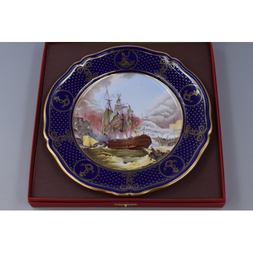 409 - Three Spode Maritime England Limited Edition Collectors Plates complete with Box and Certificate