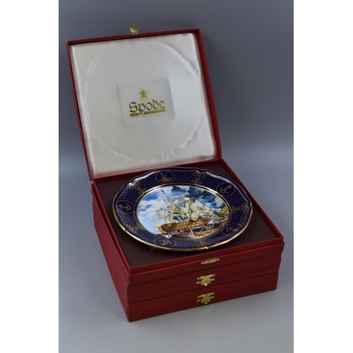 409 - Three Spode Maritime England Limited Edition Collectors Plates complete with Box and Certificate