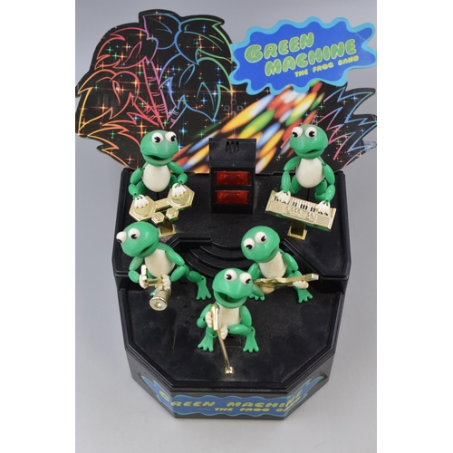 201 - Vintage Green machine - The frog band 80's sound activated toy