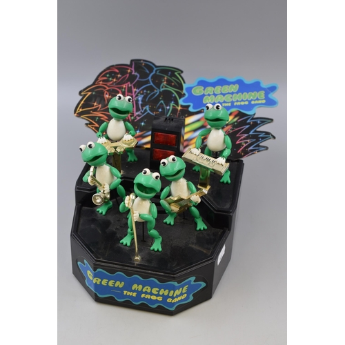 201 - Vintage Green machine - The frog band 80's sound activated toy