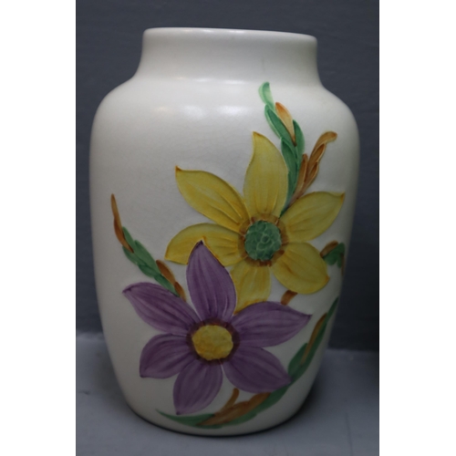 346 - Three Vintage Vases to include Sylvac, Crown Devon and other