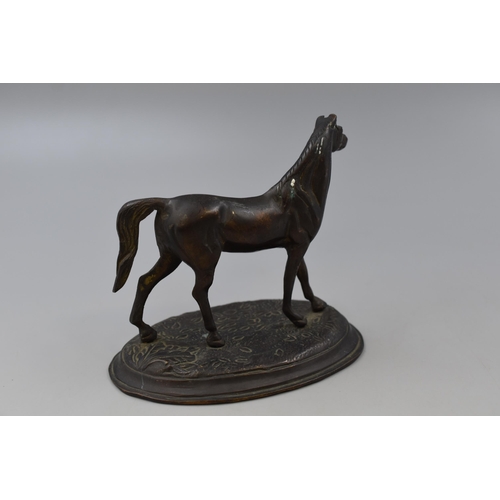 208 - Small Bronze Statue of a Horse