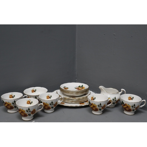 420 - Royal Vale Fine Bone China 18 Piece Tea Set