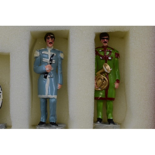 226 - Good Soldiers The Beatles Sgt Pepper Painted Metal Figures in Box