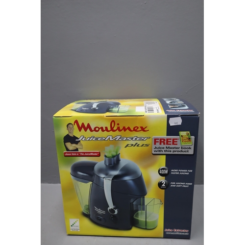 720 - Moulinex juice master plus (boxed)