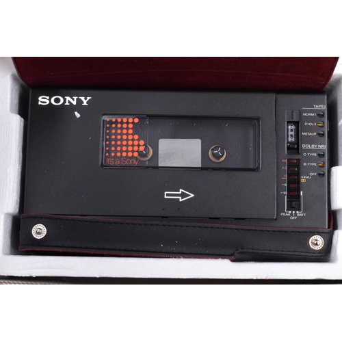 457 - Sony Walkman Professional (WM-D6C) Stereo Cassette Recorder in Original Box with Operating Instructi... 