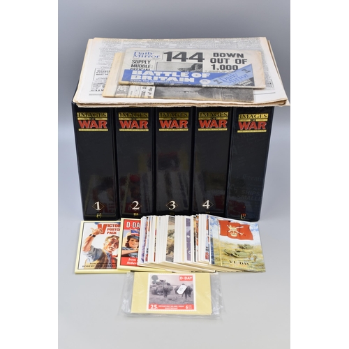 546 - A Selection of Mostly WWII/D-Day Ephemera To Include Five Complete Volumes of 'Images of War', D-Day... 