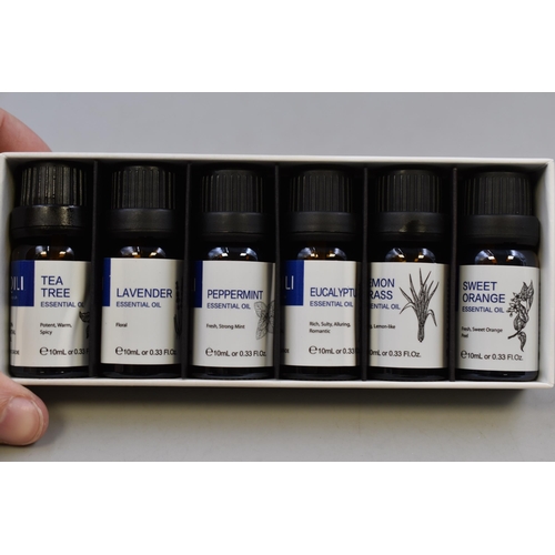 463 - Two Packs of 6 New Therapeutic Grade Essential Oils