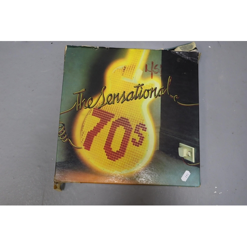 551 - Ten Disk Box Set of Vinyl LP's from the Sensational 70s