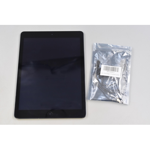 476 - Apple iPad Air 1 16GB I Pad with Box and Lead (Factory Reset, Working)