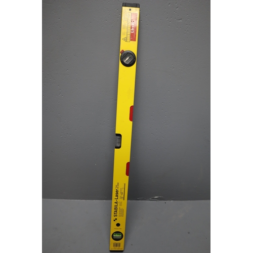 484 - Stabila Laser level in case (battery compartment requires attention)