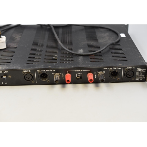 672 - A 3G HP200 High Performance Dual Power Amplifier, Powers On When Tested