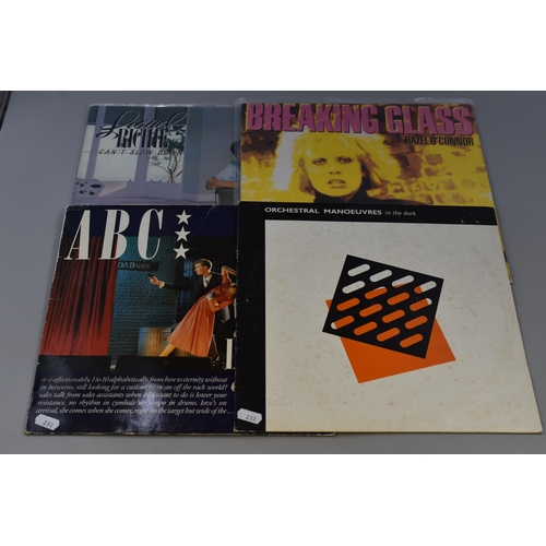 575 - A collection of Ten 1980's early 90's Dance LPS including: ABC, Braking Glass, Hazel O'Connor, Simpl... 