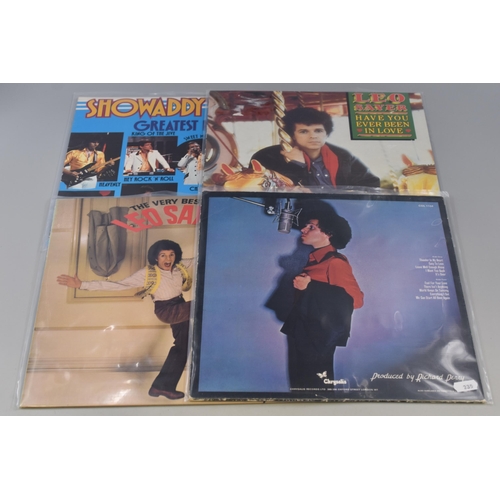 576 - Collection of Leo Sayer and ShowaddyWaddy Vinyl's