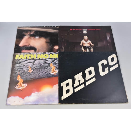 580 - Collection of Nine Rock Vinyl LP's to Include, Fleetwood Mac (Rumours ) Bad Company ,The Best of Mou... 