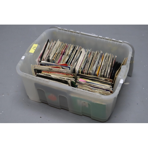 583 - LARGE Collection of 1980's Vinyl 7